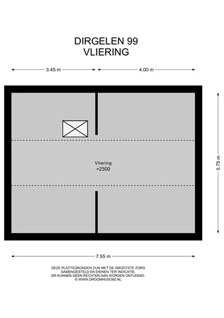 Floorplan - Dirgelen 99, 6171 DD Stein